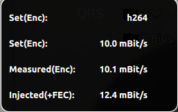 Camera Bitrate Example